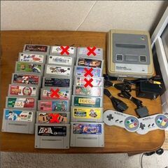 【値下げ】スーパーファミコンフルセット