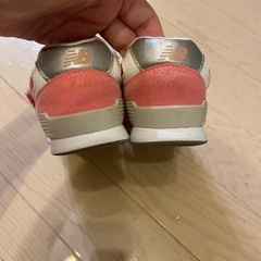 ニューバランス　スニーカー　ピンク　16㎝の画像