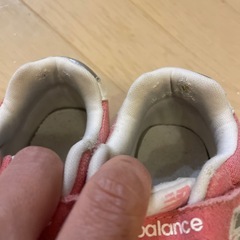 ニューバランス　スニーカー　ピンク　16㎝の画像