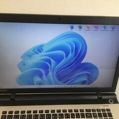 🍀【超美品】大画面ノートPC「東芝」Win11 Office2021 「SSD 512GB」 管理No8の画像