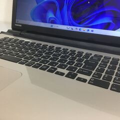 🍀【超美品】大画面ノートPC「東芝」Win11 Office2021 「SSD 512GB」 管理No8の画像