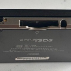 （決定）ニンテンドー3DS ブラック 本体の画像
