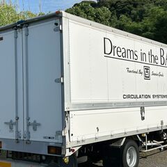 4.1坪/外寸長さ660cm●中型６Ｍ ウイングコンテナ、鍵付き...