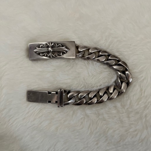 クロムハーツフローラルIDブレスレット11リンク