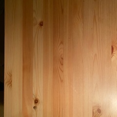 無印良品　パイン材テーブル（折り畳み）の画像