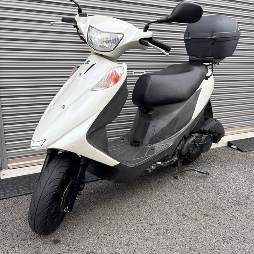 4119.自賠責R9年3月まで　K7モデル　アドレスv125 千葉県柏市　即日配送、自走引き取りも可能