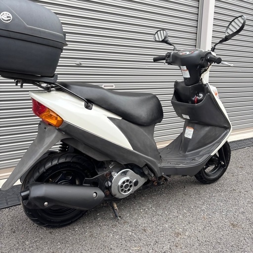 4119.自賠責R9年3月まで　K7モデル　アドレスv125 千葉県柏市　即日配送、自走引き取りも可能