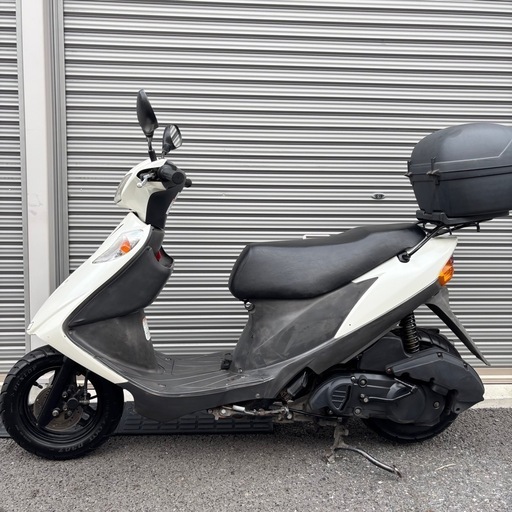 4119.自賠責R9年3月まで　K7モデル　アドレスv125 千葉県柏市　即日配送、自走引き取りも可能