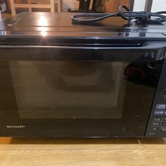 シャープ SHARP オーブンレンジ 18L フラット PLAINLY ホワイト