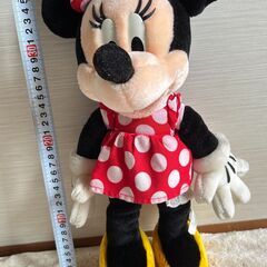ディズニーリゾート　ミニーマウス　ぬいぐるみ　約38ｃｍの画像
