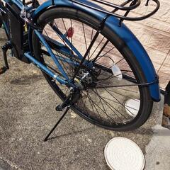 ★保証期間内 省エネタイプ電動自転車 雨天未走行 折りたたみ可 オプション品サービス  8万以上の画像