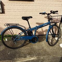 ★保証期間内 省エネタイプ電動自転車 雨天未走行 折りたたみ可 オプション品サービス  8万以上の画像