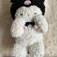 AS KNOW AS plus × サンリオ クロミ ぬいぐるみ キーホルダーの画像