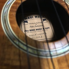 貴重 Maui music マウイミュージック ソプラノウクレレ デラックスモデルの画像