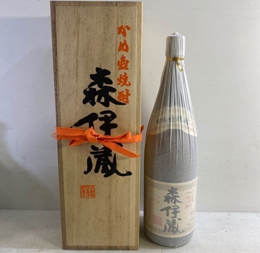 森伊蔵 もりいぞう 桐箱付き 本格焼酎 芋焼酎 1800ml 25% 一升瓶 森伊蔵酒造 未開栓 贈答用