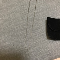 シルバー チェーン ネックレスの画像