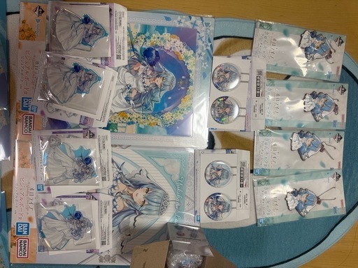 ホロライブ 一番くじ ウェディングドレススタイル 雪花ラミィセット