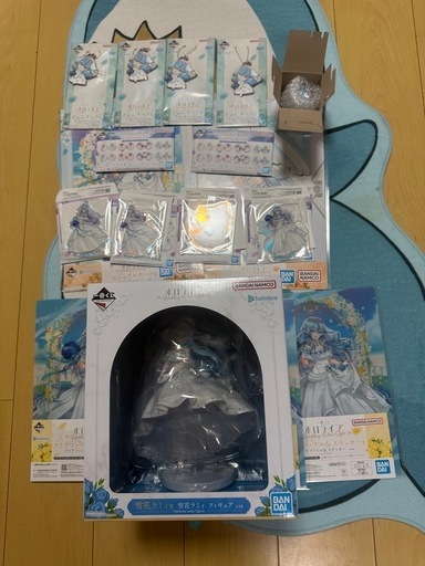 雪花ラミィ ウェディングドレス フィギュアラバーチャームセット 雪花ラミィ ウェディングドレス フィギュアセット - メルカリ