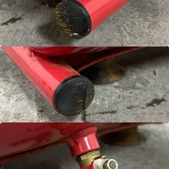 SNT692 舵取り付き三輪車 赤 かじとり 子供 乗用玩具 の画像