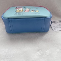 【新品未使用】サンリオ　ポチャッコ スクエアポーチ ヴィンテージレトロ　小物入れの画像