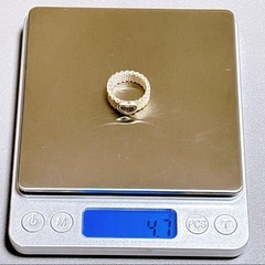 希少【極美品】9号 Tiffany ティファニー サマセット メッシュ リング SVの画像