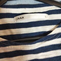 ［61］ikka　Tシャツ　Lサイズの画像