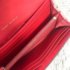 Tory Burch/Leather Continental Walletの画像