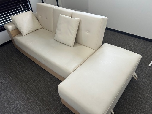 3人掛けソファベッド　クッションセット