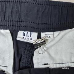 【中古美品】GAP KIDS 160サイズ(XXLサイズ)黒ロングパンツの画像