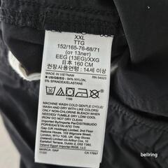 【中古美品】GAP KIDS 160サイズ(XXLサイズ)黒ロングパンツの画像
