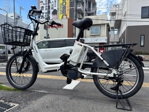中古20インチ Panasonic電動アシスト自転車8.9Ah4点灯大阪