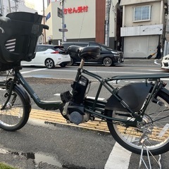中古20インチ Panasonic電動アシスト自転車　12Ah