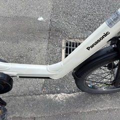 大阪府 パナソニック 電動アシスト自転車 ピンク バッテリー8.9