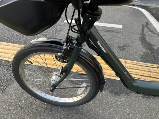 中古20インチ Panasonic電動アシスト自転車　12Ah
