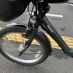 中古20インチ Panasonic電動アシスト自転車12Ah (となりの樹