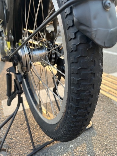 中古20インチブリヂストン電動アシスト自転車13.2Ah4点灯大阪