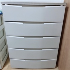 使用約1ヶ月　ウッドトップ チェスト
