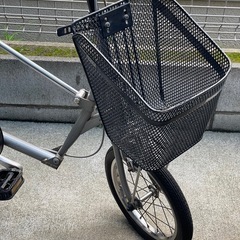 BRIDGESTONE　ワンタッチ　ピクニカ　ベルトドライブ　レトロ折り畳み自転車　希少品の画像