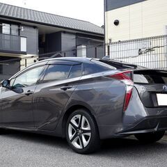 車検満タン プリウス Aツーリングセレクション セーフティセンス プリクラッシュ レーダークルーズ ナビ TV Bluetooth バックモニター 黒本革シート シートヒーター LEDライト LEDフォグ ETCの画像