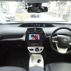 車検満タン プリウス Aツーリングセレクション セーフティセンス プリクラッシュ レーダークルーズ ナビ TV Bluetooth バックモニター 黒本革シート シートヒーター LEDライト LEDフォグ ETCの画像