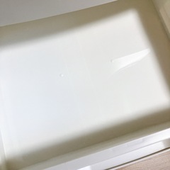 使用3週間程度 ウッドトップチェスト　の画像