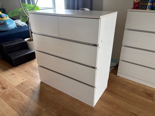 【取引き中】4段タンス2棹】