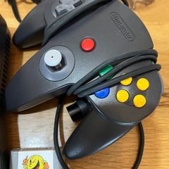 NINTENDO64本体セット（動作確認済）の画像