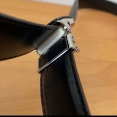 紳士用ベルト　黒　１本の画像