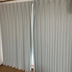 カーテン　ニトリ　グリーン　レースカーテン