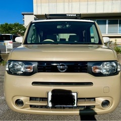 キューブ　ベージュツートン　凄く可愛い車輌です