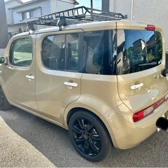 キューブ　ベージュツートン　凄く可愛い車輌ですの画像