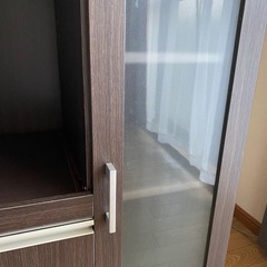 【決まりました】ニトリ　レンジ台　ダークブラウン　レンジ台(フォルム RE9060G DBR)の画像