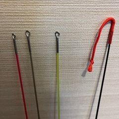 竿4本まとめての画像
