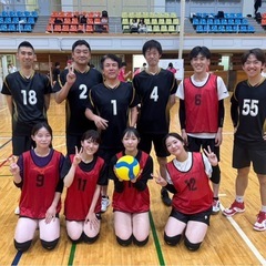 男女メンバー募集（男女混合バレーボール）